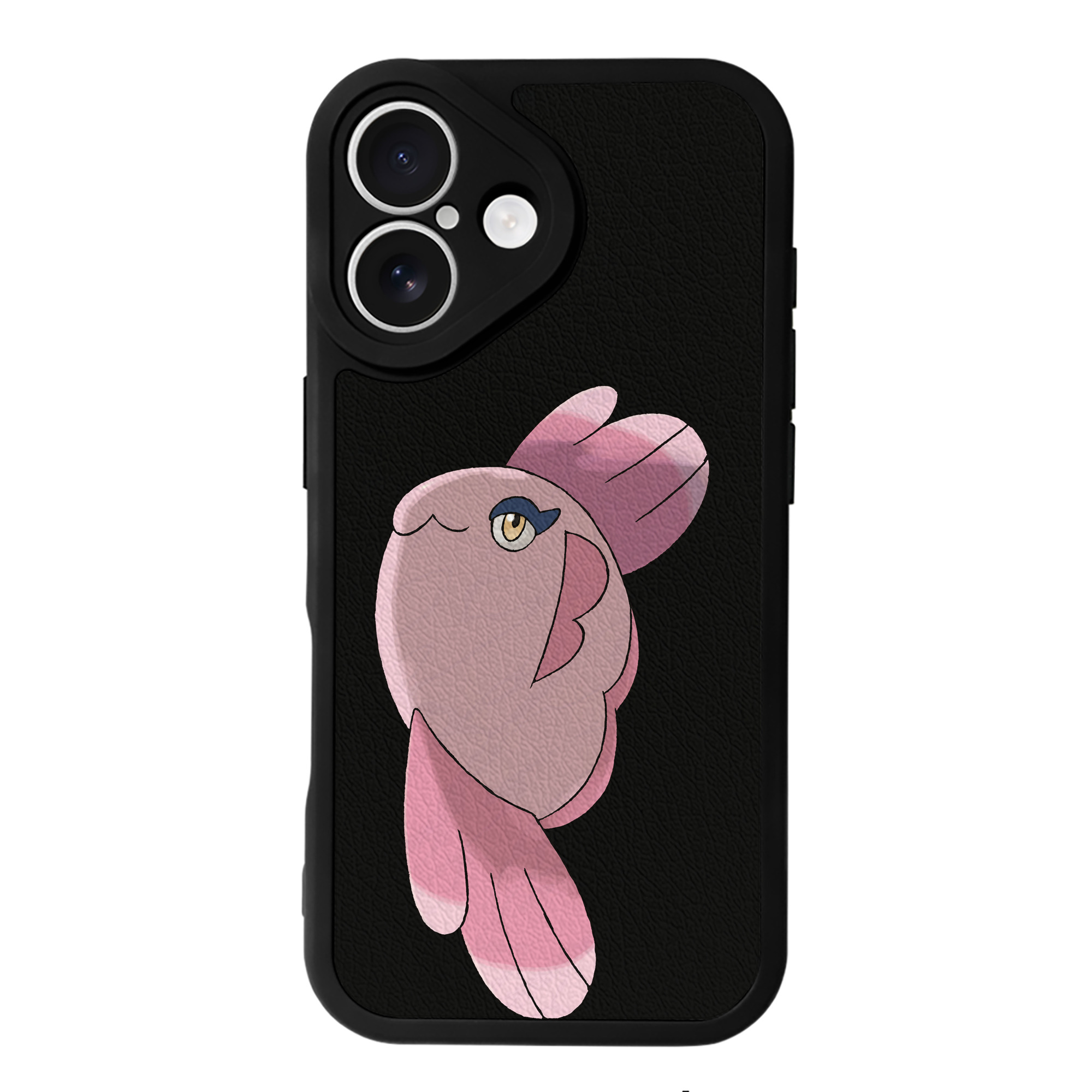（画像用） ポケットモンスター Pokémon 【iPhone 16シリーズ対応】シリコンスマホケース（レザー調） 材質：シリコン